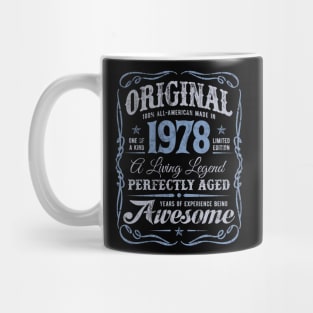 1978 Birthday Gifts THE ORIGINAL Perfectly Aged Mug